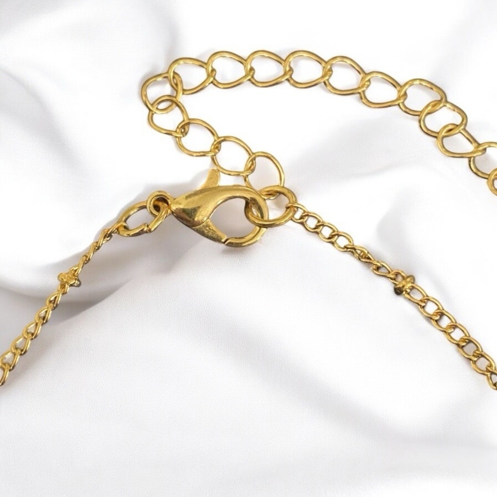 Fashion jewelry Gold plated women’s 6.7 inch satellite bracelet - Picture 3 of 4